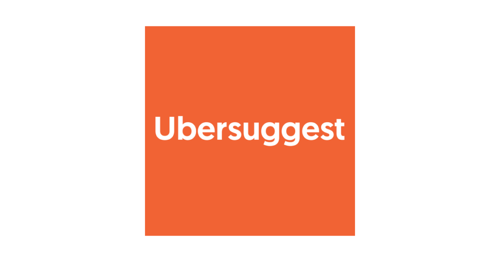 Web image of SEO tool ubersuggest